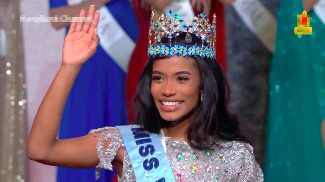 Mỹ nhân Jamaica hoảng hốt khi được gọi tên chiến thắng 'Hoa hậu Thế giới 2019' My nhan Jamaica hoang hot khi duoc goi ten chien thang 'Hoa hau The gioi 2019'