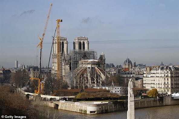 Sau hơn hai thế kỷ, lần đầu tiên Nhà thờ Đức Bà Paris lỡ hẹn với Giáng sinh Sau hon hai the ky, lan dau tien Nha tho Duc Ba Paris lo hen voi Giang sinh