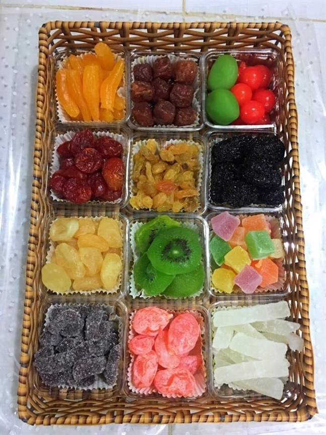 Mứt Trung Quốc 'nổ' thành hàng Thổ Nhĩ Kỳ, Mỹ... Tran ngap mut ngoai: da phan la hang “tu phong”